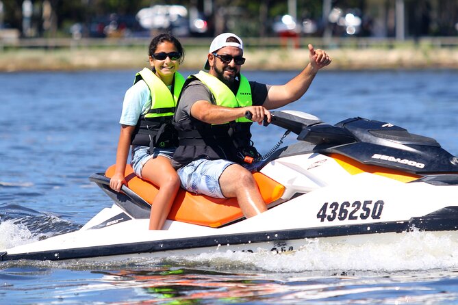 1 Hour Jet Ski Safari - Getting started at the marina in Brooklyn (9 Dangar Rd)