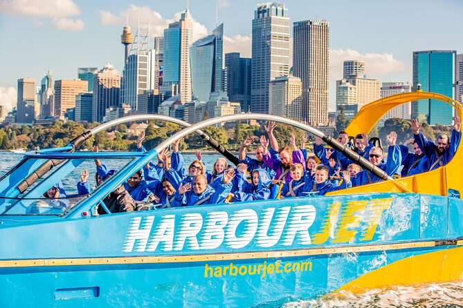 30-Minute Sydney Harbour Jet Boat Ride: Jet Blast - The landmark route: Opera House, Harbour Islands, Watsons Bay, Rose Bay