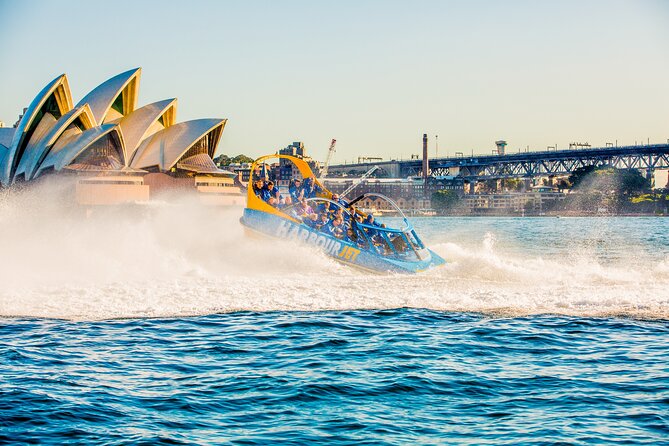30-Minute Sydney Harbour Jet Boat Ride: Jet Blast - The fun part: spins, fishtails, and power brake stops