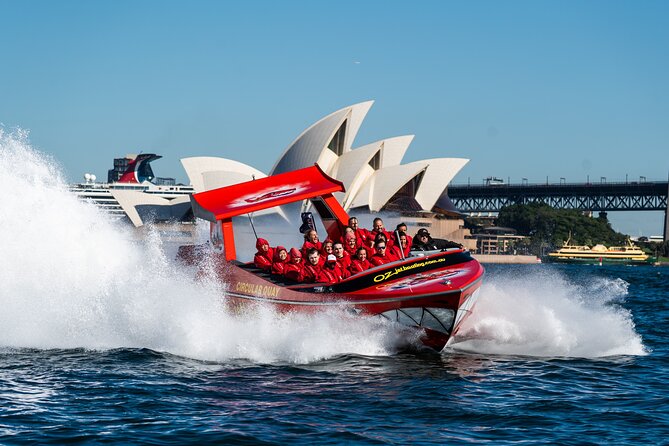 30-Minute Sydney Harbour Jet Boat Thrill Ride - The Route: Opera House to Bridge, Then Off Into the Thrill Parts
