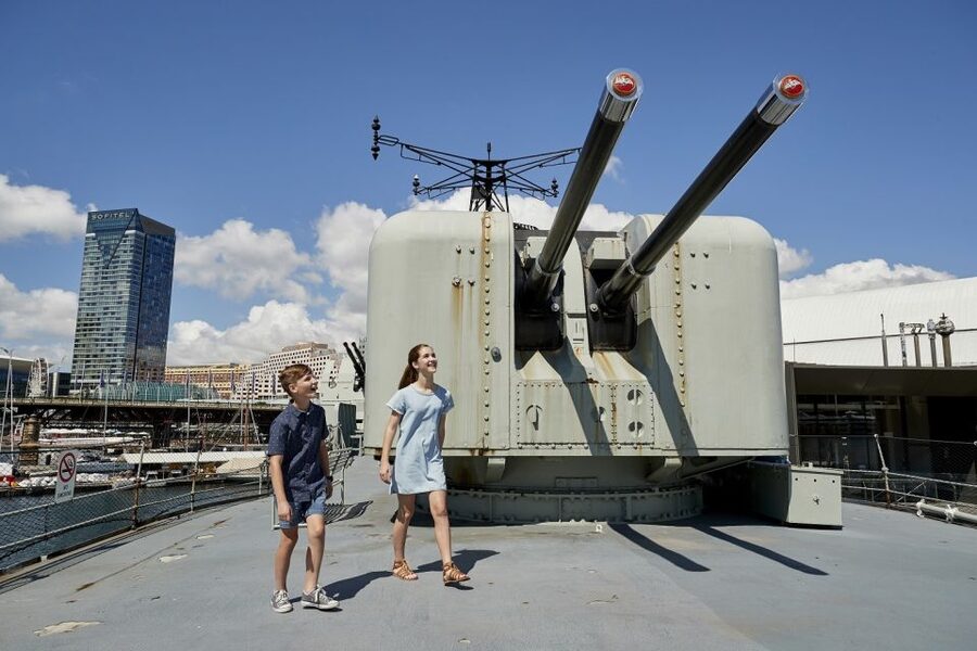 Australian National Maritime Museum: See It All Ticket - Wharves First: the floating fleet you can walk onto