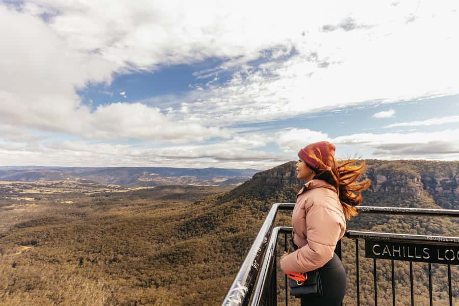 Blue Mountain Small Group Scenic World, Wildlife, Waterfall - Deluxe WiFi mini-coach and small-group pacing