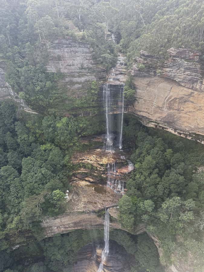 Blue Mountains Tour w/Lunch: Scenic World, Zoo & Koala Photo - Katoomba Cascades and waterfall photos you can actually plan for