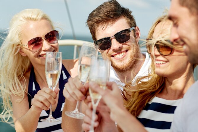 Christmas Day Lunch Cruise on Sydney Harbour - Festive touches onboard: music, bon-bons, and Santa