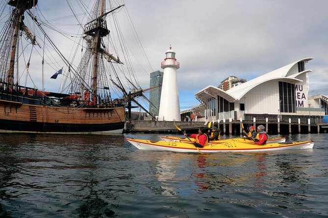 Darling Harbour Explorer - Sea Kayaking Tour - Beyond the Main Ships: HMB Endeavour, James Craig, and the Duyfken Moment
