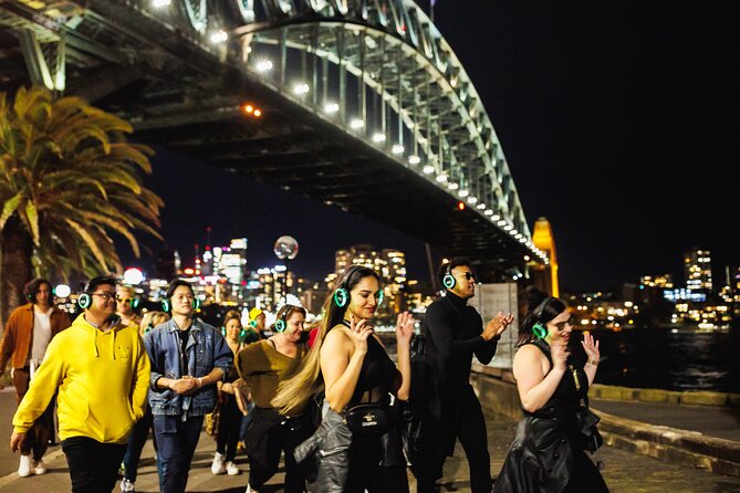 Disco Loco Sydney Craziest Silent Disco Tour - What this silent disco tour feels like on a Sydney sidewalk