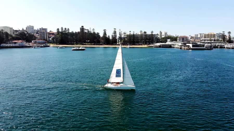 From Manly: Sydney Harbour Hands-On 2.5 Hour Yacht Cruise - Helping set sails (and steering) near Sydney’s landmarks