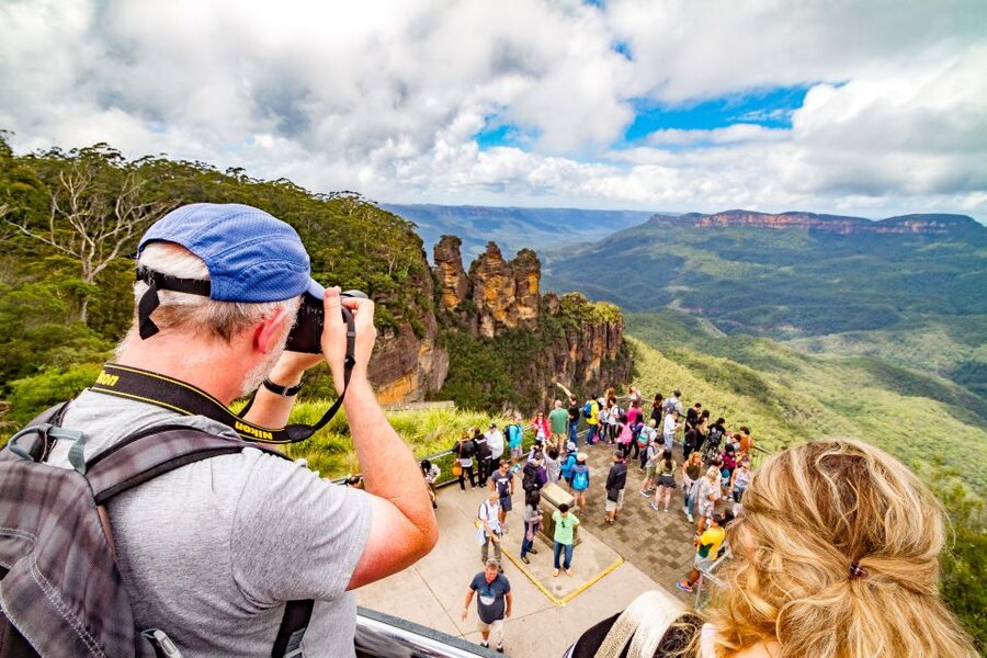From Sydney: Blue Mountains, Scenic World, Zoo, & Ferry Ride - Scenic World: Skyway, steep Railway, Cableway, and a rainforest walk
