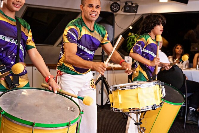 Latino Dinner Cruise on Sydney Harbour - Live Drums, Brazilian Dance, Audience Participation, and the DJ Switch