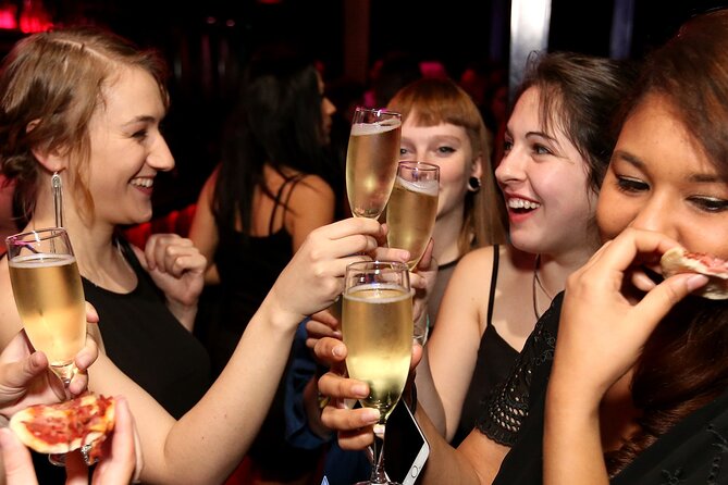 Magic Men Cabaret Show - What’s Included: finger food and one champagne glass