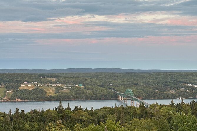Mini Cabot Trail Tour St Anns Loop - St. Ann’s Lookoff: Bras d’Or Lake Views and a Ferry Moment