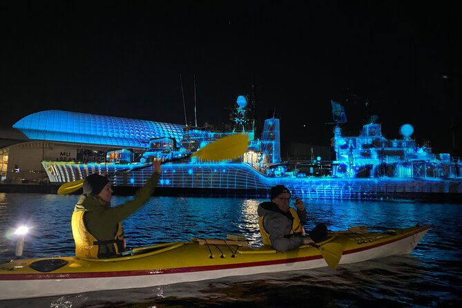 Moonlight Sea Kayaking Experience in Sydney's VIVID Festival - Who the guide adds the value: safety plus stories