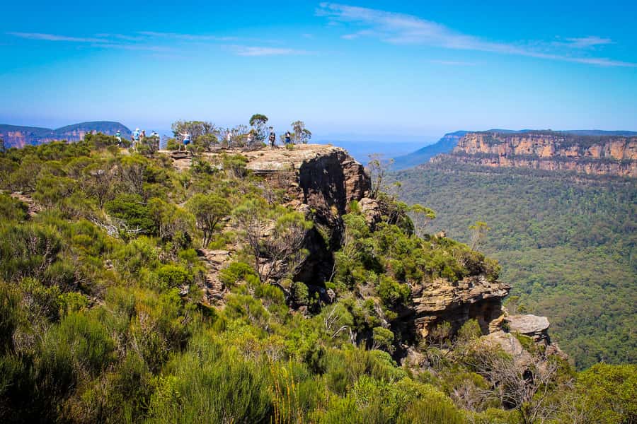 Personalised Blue Mountains Tour: Luxury Vehicles & Insights - Wentworth Falls: Waterfalls, Lookouts, and a Swim-If-Conditions-Help Moment