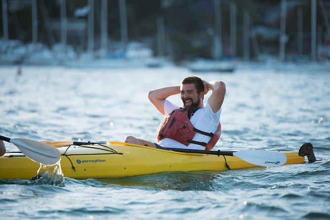 Pittwater Discovery Kayaking Tour - Paddling north past Scotland Island and into Lovett Bay