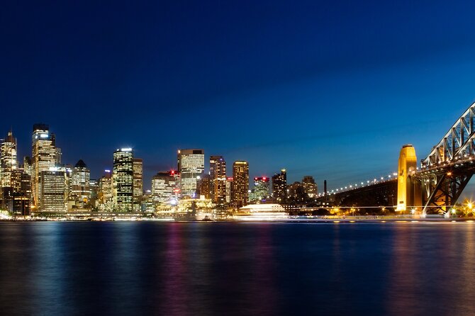 Private Sydney at Night Cruise for two guests - Stop-by-stop: where you’ll see Sydney’s icons from the water