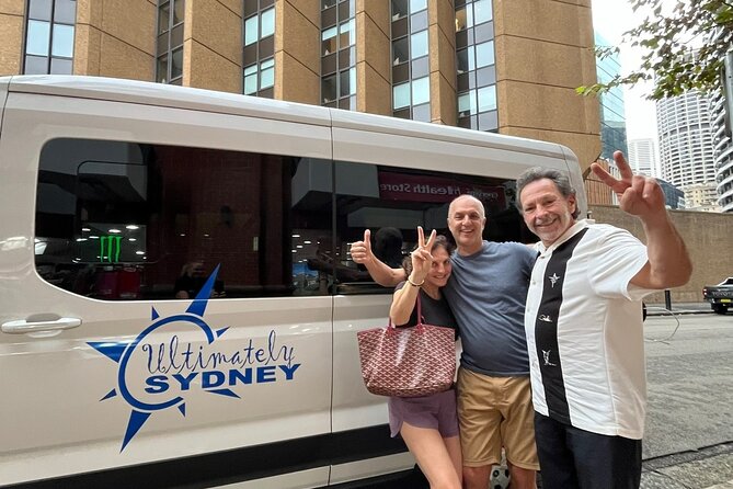 Story of Sydney Tour (mini coach) - Bondi Beach: feet in the sand, not a time-sink