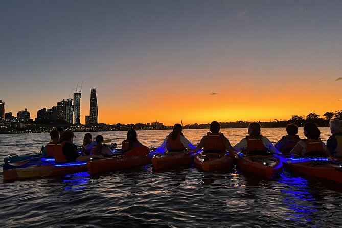 Sunset Paddle Session on Sydney Harbour (single kayak) - Luna Park Sydney from the kayak: close enough to feel the energy