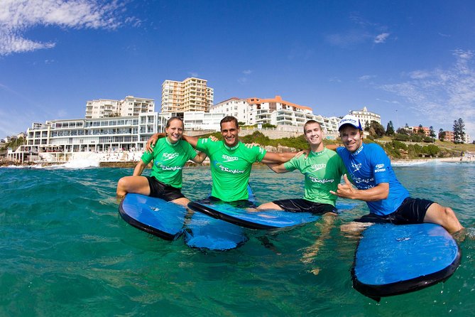 Surfing Lessons on Sydney's Bondi Beach - Where you meet and what the first 10 minutes feel like