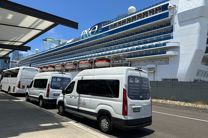 Sydney Airport to White Bay Port transfer - Comfort and group size: shared shuttle without feeling chaotic