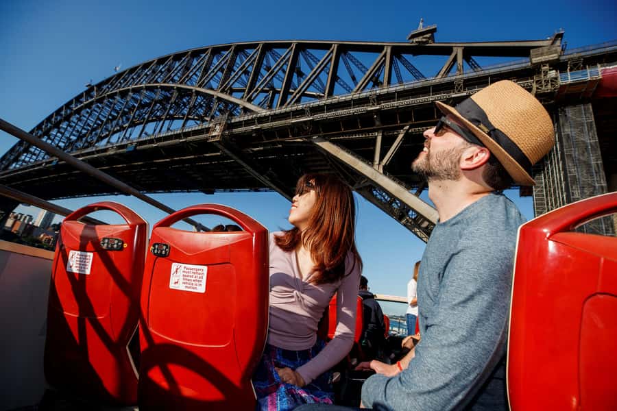 Sydney: Big Bus Hop-On Hop-Off Tour with Optional Cruise - Night Tour from Phillip Street: 1.5 Hours That Actually Works