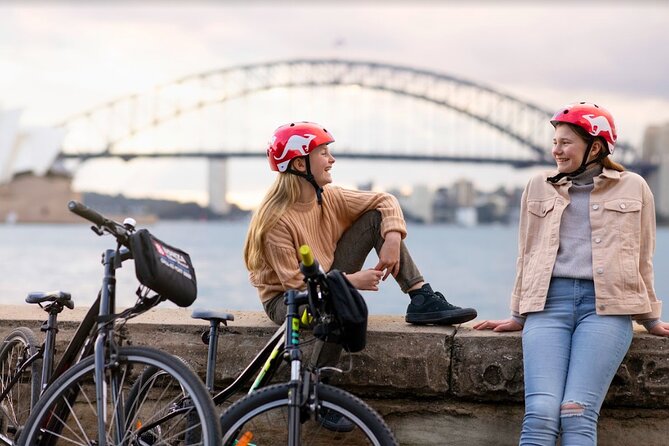 Sydney Bike Tours - Meeting at The Rocks and getting set up fast