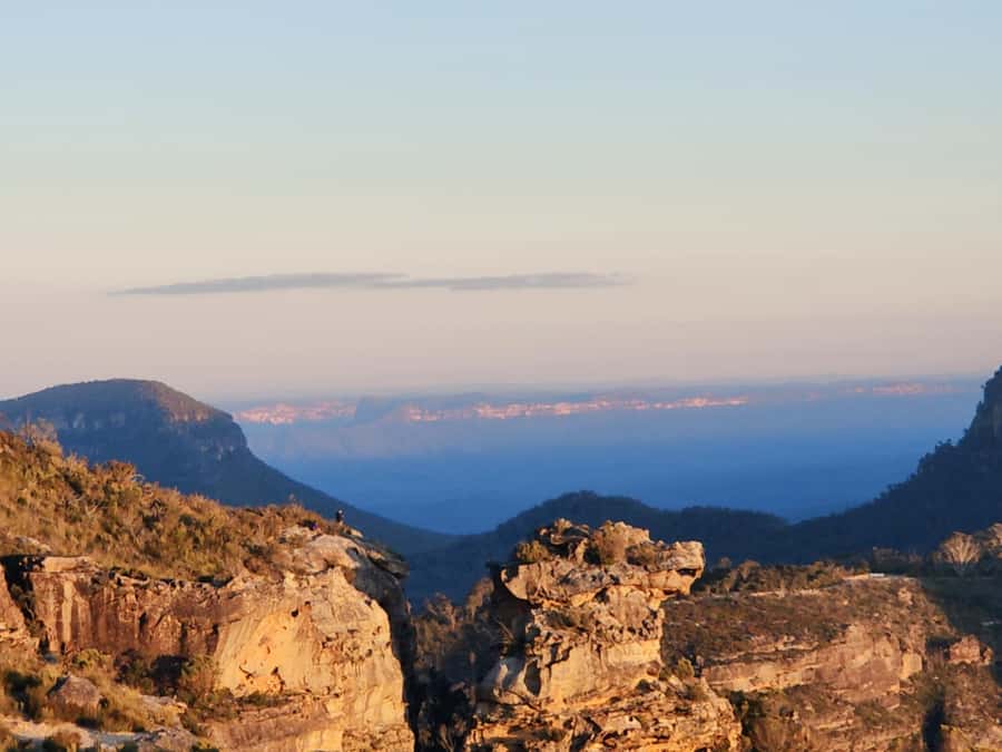 Sydney Blue Mountains, Scenic World, Featherdale (Private) - Echo Point Lookout: the classic moment you can actually enjoy