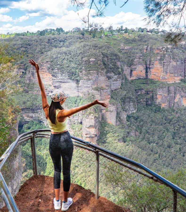 Sydney: Blue Mountains, Scenic World, Zoo & Lincoln's Rock - Scenic World’s steep rides: Scenic Railway plus Skyway/Cableway views