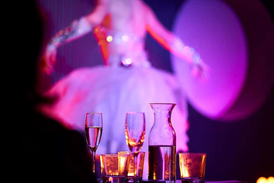 Sydney: Cabaret Dinner Show at the Honeycomb Club - Drinks All Night: Cocktail Bar, ME&U App, and Table Service