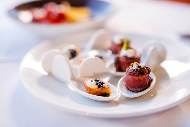 Sydney Gourmet Gold Penfolds Dinner Cruise from Darling Harbour - Window-Side Tables, Upper Deck Views, and Stairs Only