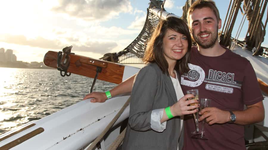 Sydney Harbor Tall Ship Wine & Canapés Evening Cruise - Why a tall ship is better than a standard dinner cruise