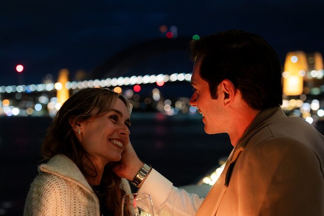 Sydney Harbour: 2h Glass Boat Dinner Cruise with Wine Pairing - How the 2-hour evening flows at 7:15 pm