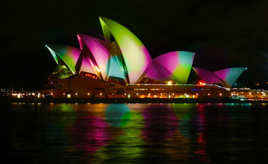 Sydney Harbour: 30 Minute Slow Jet Boat Vivid Cruise - On Board: what the slow jet boat setup feels like