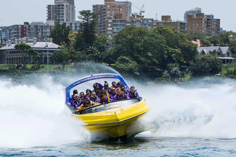 Sydney Harbour: 45-Minute Extreme Adrenaline Rush Ride - Sydney Harbour From Water Level: When you can look up, look up