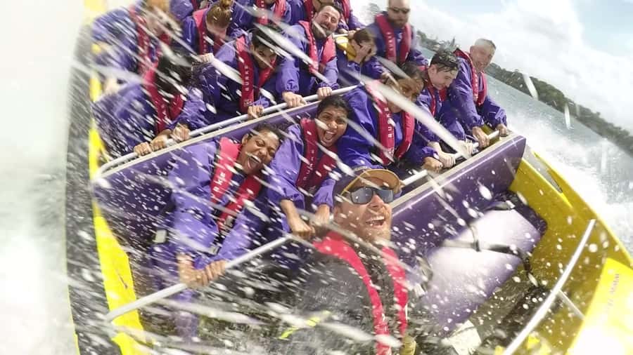 Sydney Harbour: 45-Minute Extreme Adrenaline Rush Ride - The “Get Wet” Factor: Poncho included, splash levels variable
