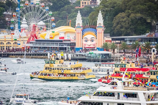 Sydney Harbour Australia Day Lunch and Ferrython Cruise - Ferrython up close: what you’ll be watching during the harbour parade