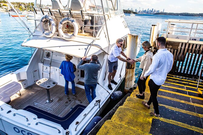 Sydney Harbour Progressive Long Lunch Cruise - Cheese course and dessert on board, plus the Spit Bridge payoff