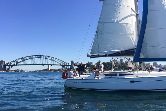 Sydney Harbour Sailing Experience - From King Street Wharf to the Harbour Bridge: the first big thrill