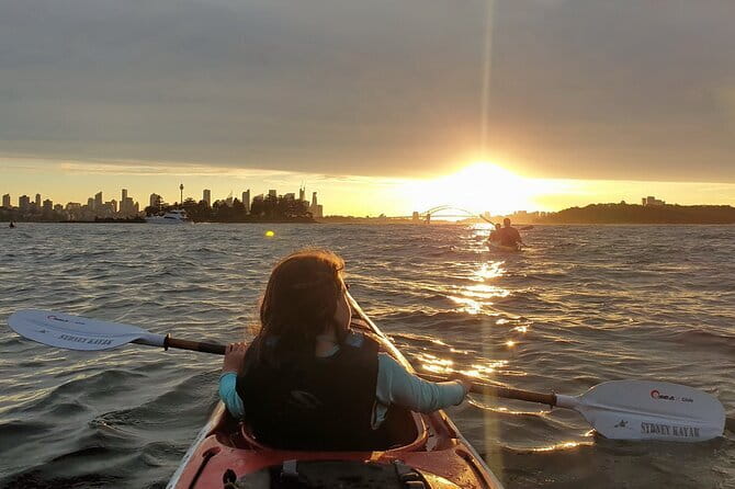 Sydney Harbour Sunset Dinner Paddle - Rose Bay to Milk Beach: the paddle stretch that sets up your photos