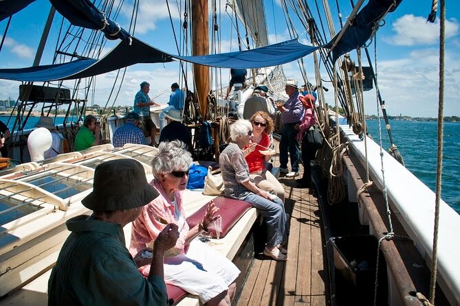 Sydney Harbour: Tall Ship Lunch Cruise - A tall ship lunch cruise on Sydney Harbour, minus the tourist blur
