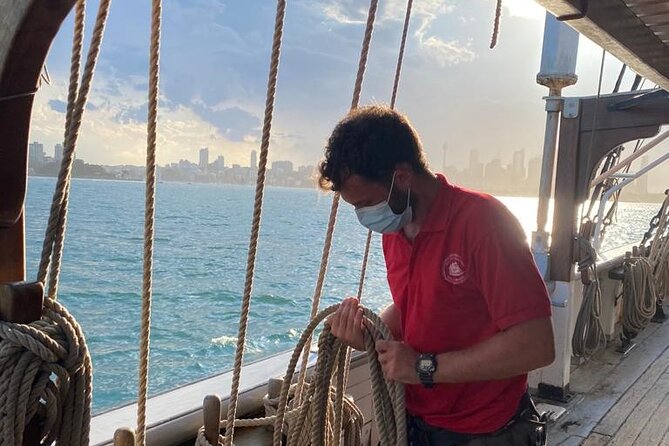 Sydney Harbour Tall Ship Twilight Dinner Cruise - Comfort, crew vibe, and group size on a small ship