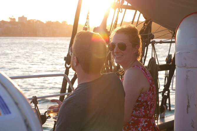 Sydney Harbour Tall Ship Wine & Canapes Evening Cruise - The onboard vibe: small group, big atmosphere