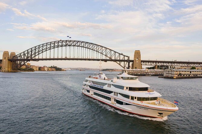 Sydney Harbour View Lunch Cruise from Circular Quay - Under the Sydney Harbour Bridge: the photo moment that controls the mood