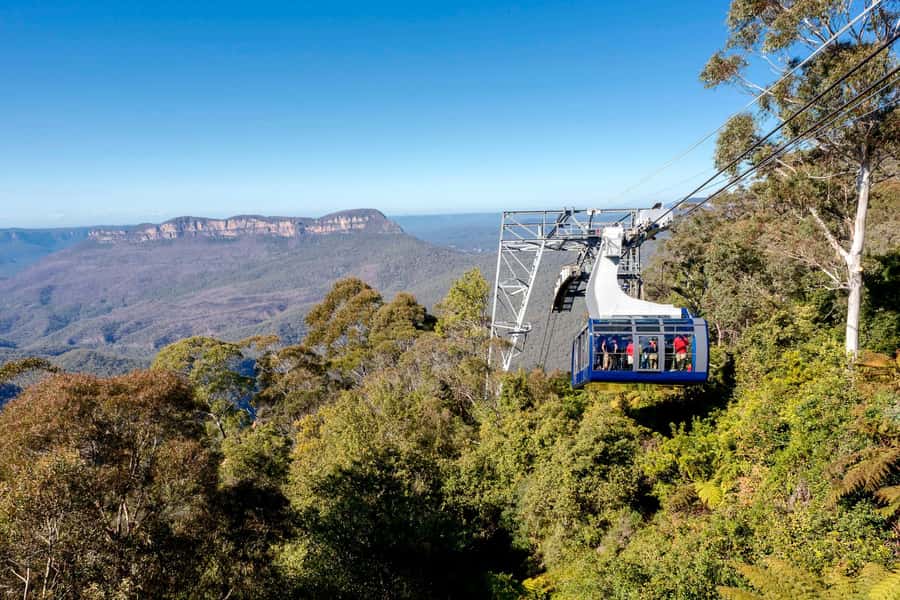 Sydney: Heritage Zig Zag Steam Train and Blue Mountains Tour - From Downtown Sydney to the Blue Mountains: Coach Time and First Stops