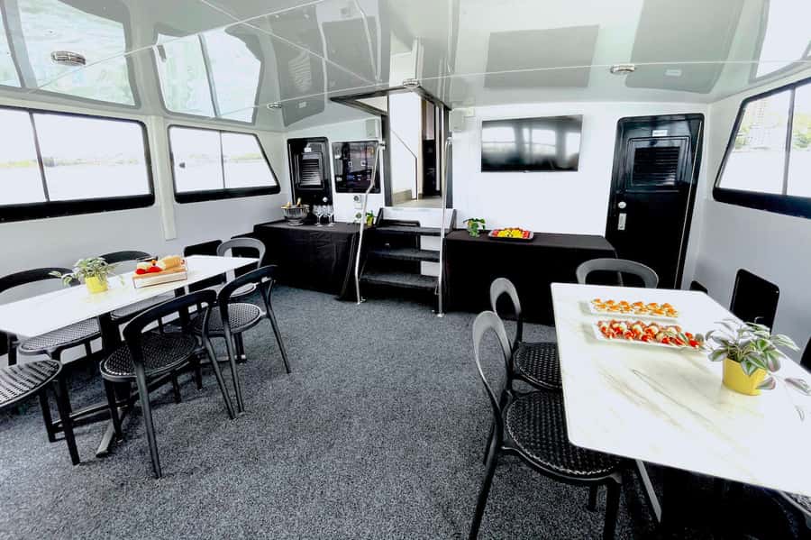 Sydney: Intimate Vivid Harbour Cruise with Canapes - Canapés and the included drink: a snack that fits the pace