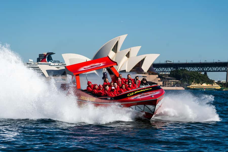 Sydney: Jet Boat Adventure Ride from Circular Quay - Getting on the water: what that first throttle moment is like