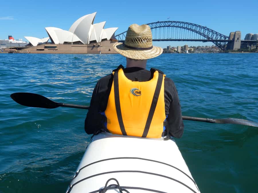 Sydney: Kayak to Goat Island At The Heart of Sydney Harbour - From Sydney University Boat Shed to Your First Real Paddle Strokes