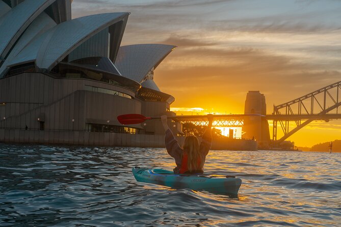 Sydney LED Lit Kayak Tour of the Opera House and Bridge - Entering Sydney Harbour from Darling Point (the start that sets the tone)
