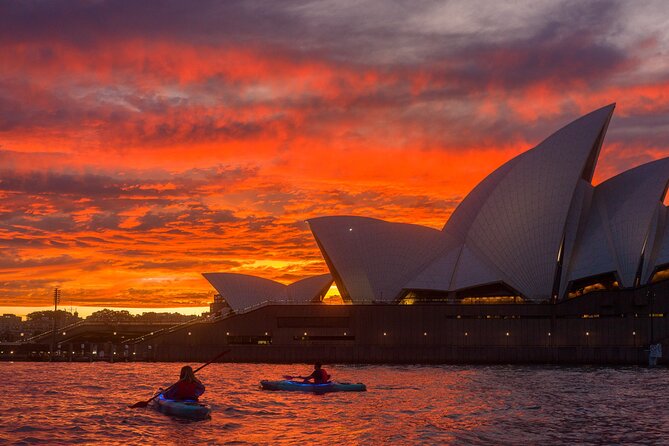 Sydney LED Lit Kayak Tour of the Opera House and Bridge - Harbour Bridge stop: where the photos usually happen