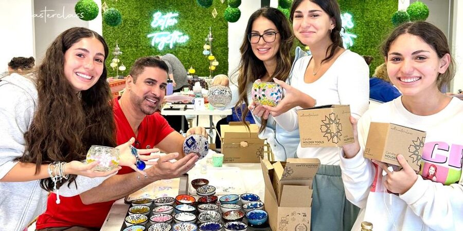 Sydney: Mosaic Art Classes - Turkish Lamp Workshop - What you take home: your unique mosaic lamp