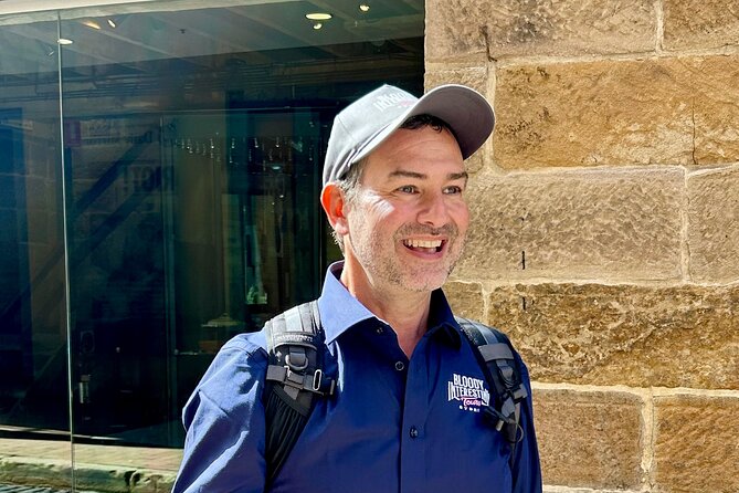 Sydney Origin Story Walk in The Rocks - Stop 3: Foundation Park and the sandstone ruin clues